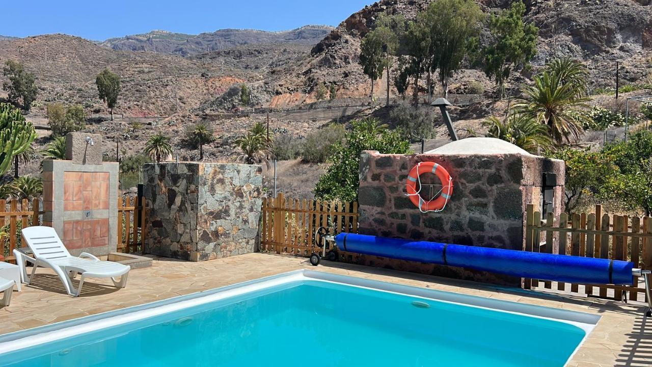 Casa Rural La Limera Con Piscina Privada Santa Lucia Zewnętrze zdjęcie